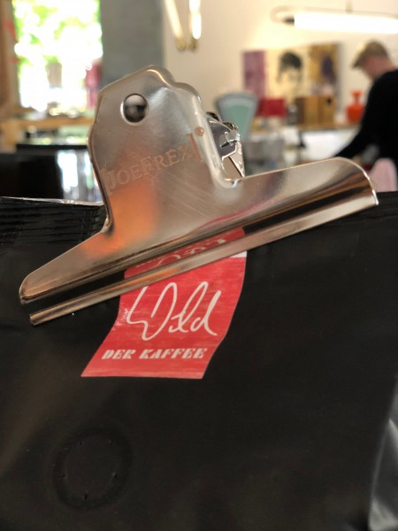 Kaffeetütenklemme