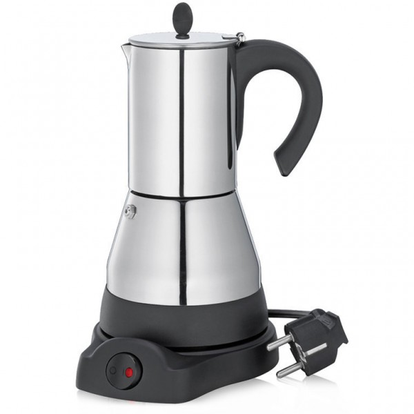 Espressokocher elektr. 4er "Lisboa"