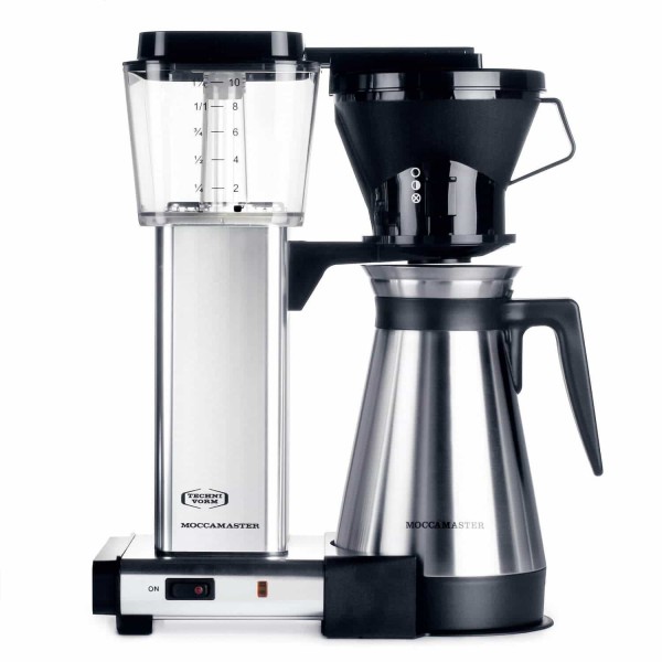 Moccamaster (4/8 Tassen) silber poliert